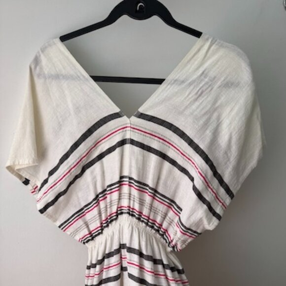 Lemlem Cotton Caftan Swim Cover Up Dress - Small - Picture 4 of 5